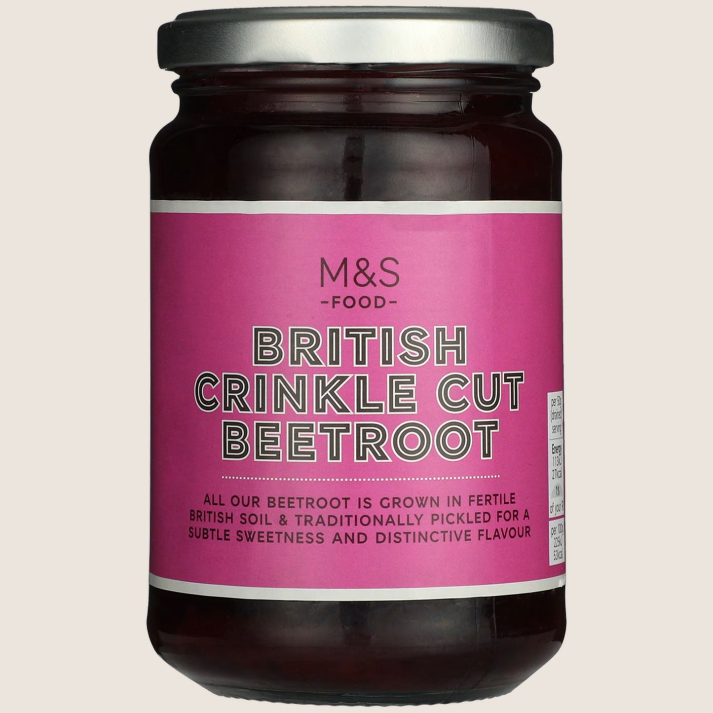 M&S British Crinkle Cut Beetroot 340 g