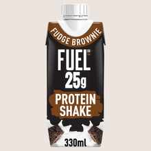 FUEL10K Fudge Brownie High Protein Breakfast Shake Drink High Protein 25g