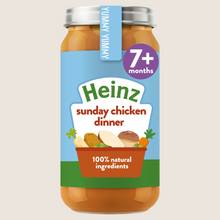 Heinz By Nature Sunday Chicken Dinner Baby Food Jar 7+ Months No Artificial Additives 200g