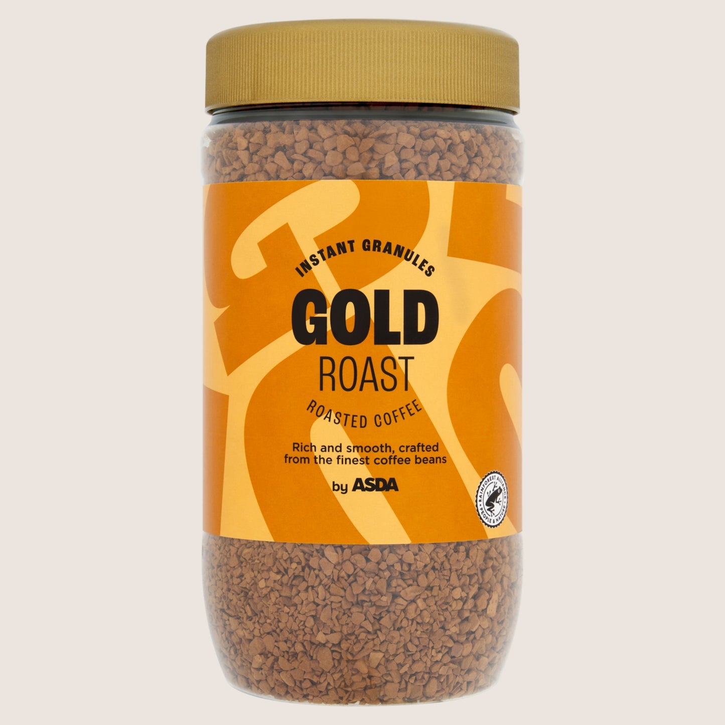 ASDA Gold Roasted Coffee No Artificial Additives 200g