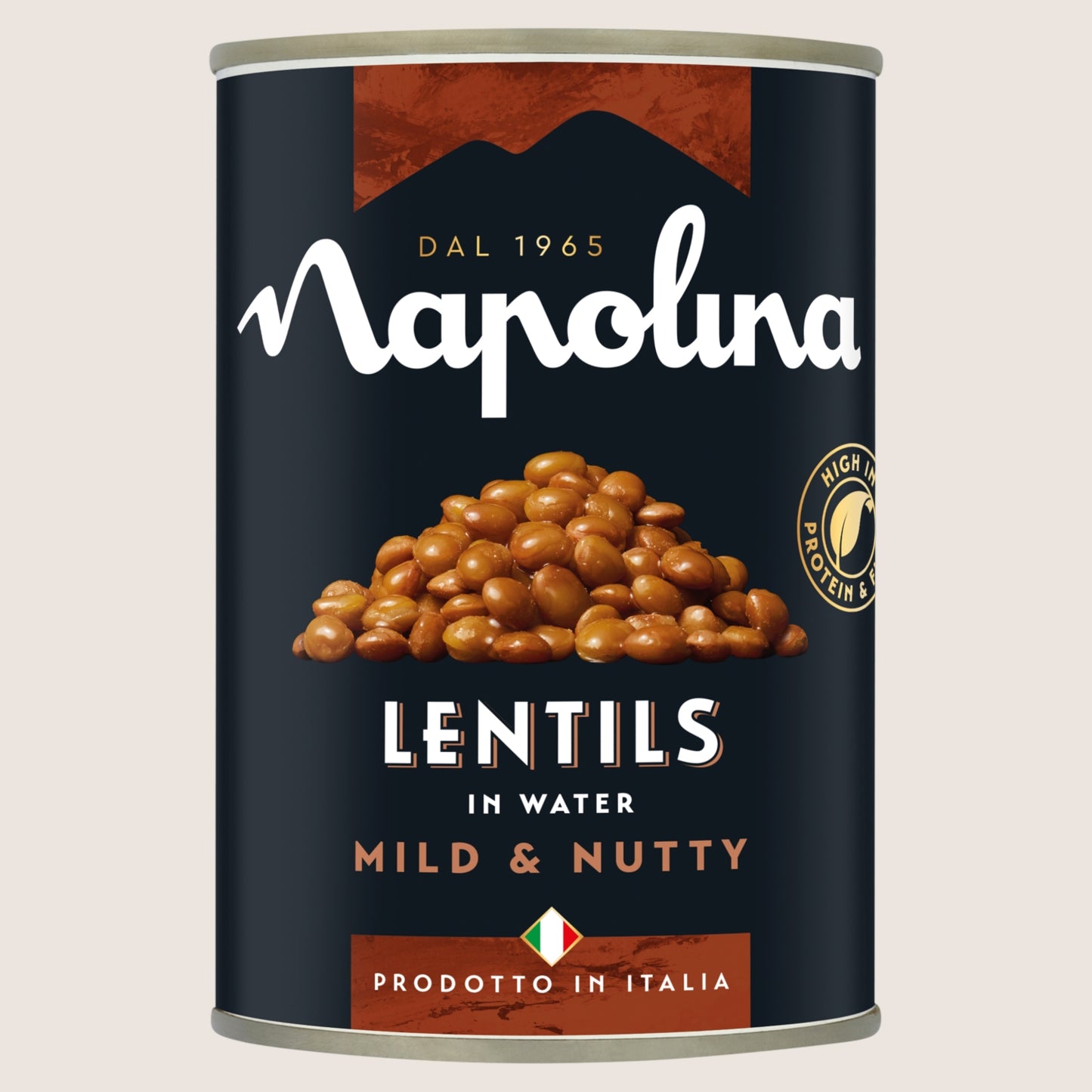 Napolina Lentils in Water In Spring Water 400g