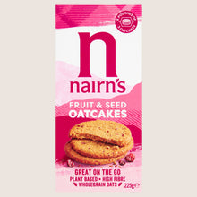 Nairn's Fruit & Seed Oatcakes Wholegrain Oats 225g