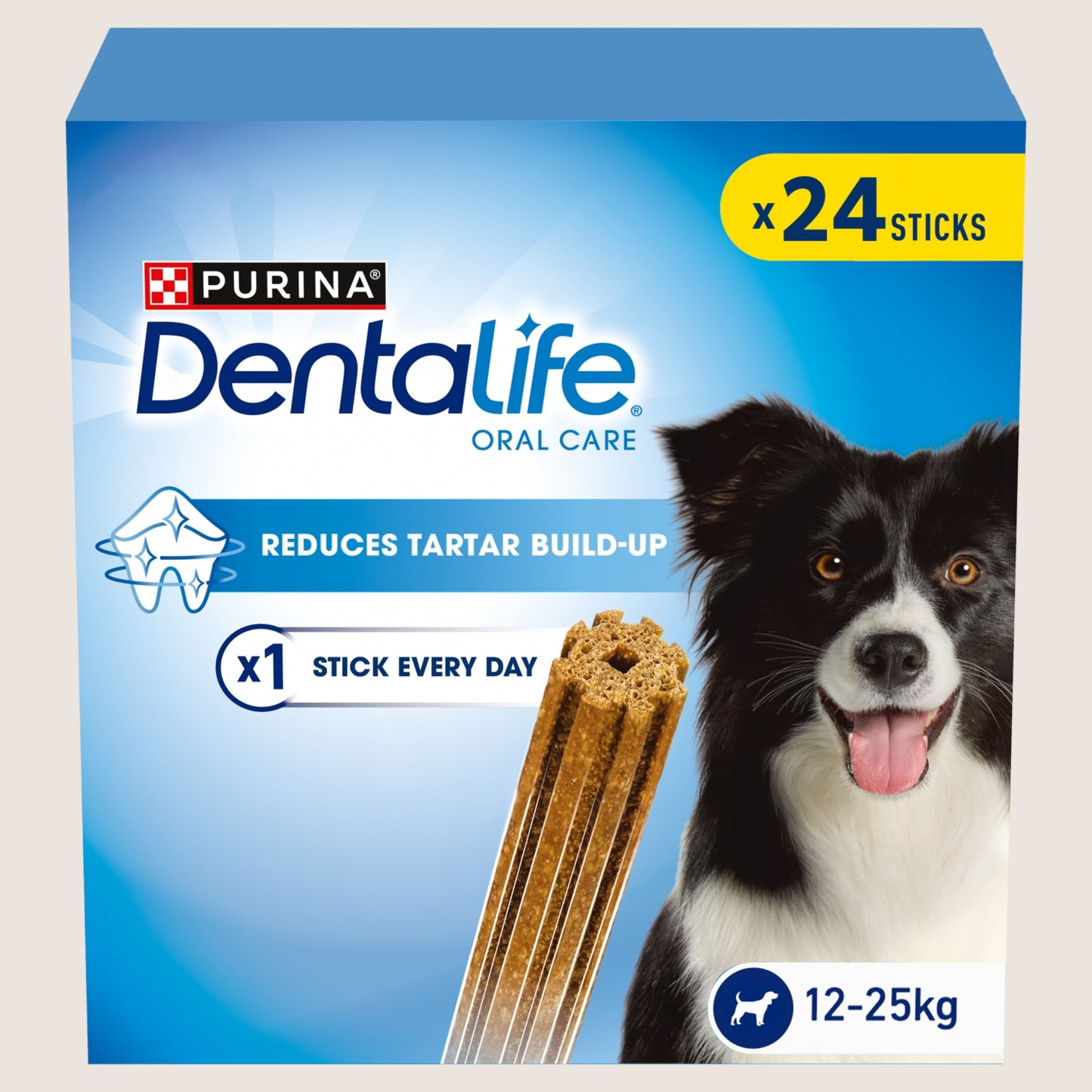 Dentalife Medium Dental Chicken Dog Chews 24 Sticks Dental Care