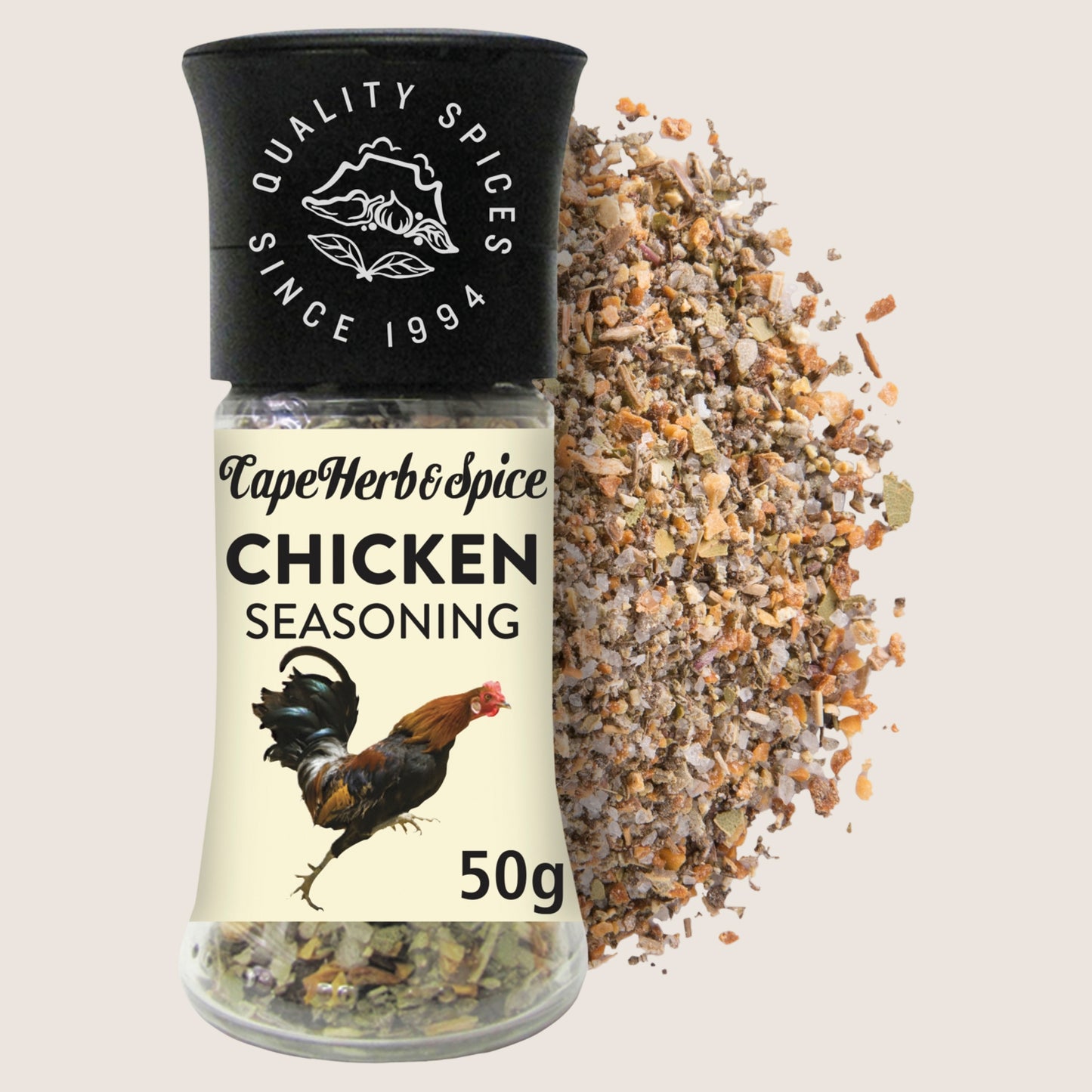 Cape Herb & Spice Chicken Seasoning Grinder No Artificial Additives 50g