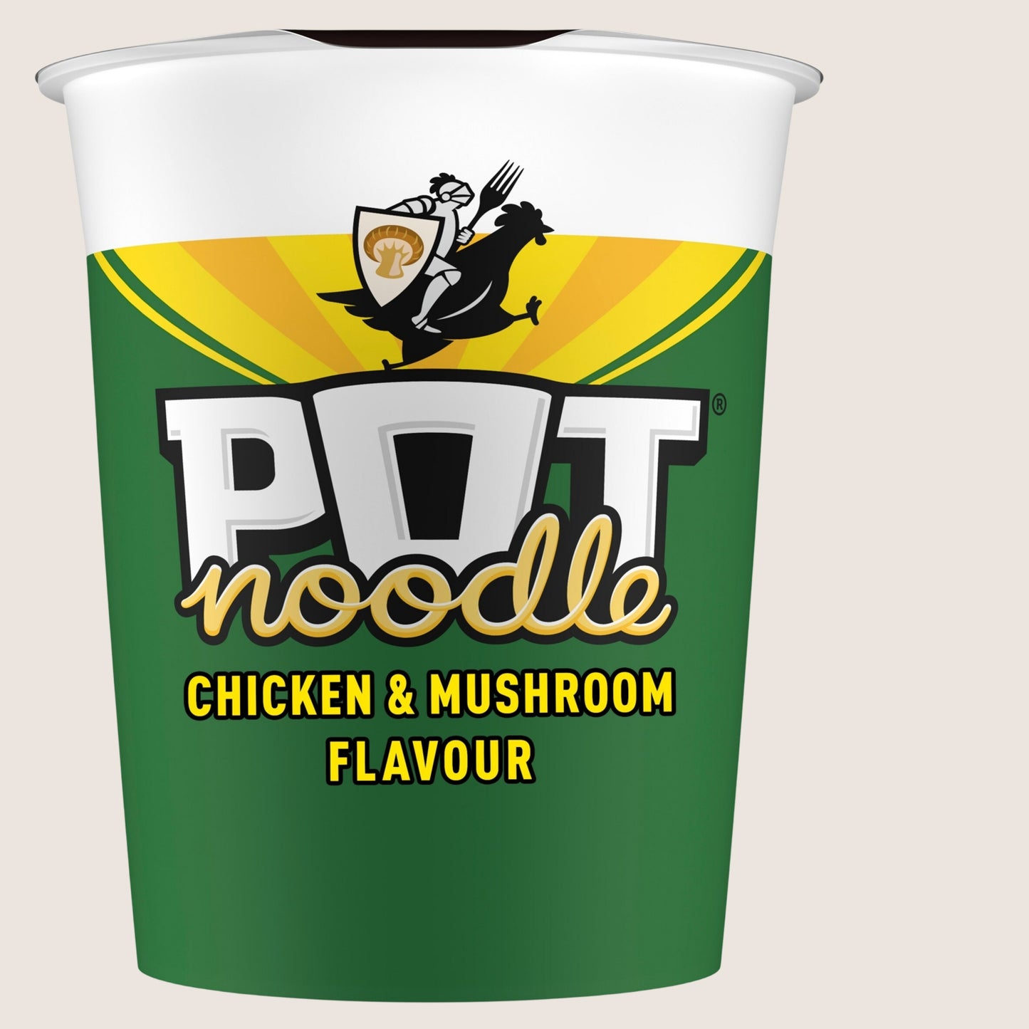 Pot Noodle Chicken & Mushroom Instant Noodles Ready in Minutes 90 g