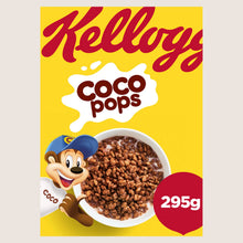 Kellogg's Coco Pops Chocolate Breakfast Cereal Vitamin Fortified 295g