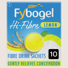 Fybogel Hi-Fibre Lemon Ispaghula Husk Fibre Drink 10 Sachets