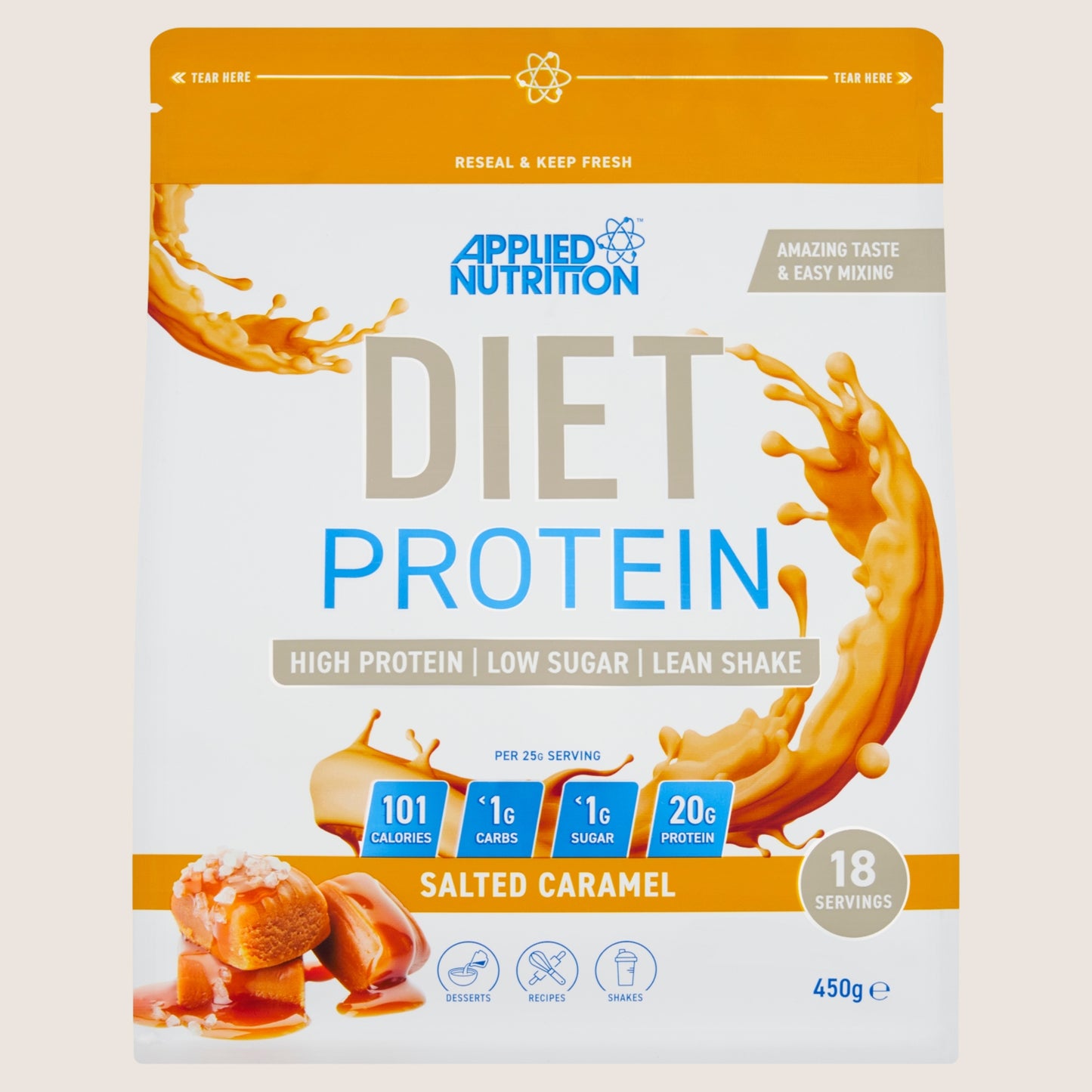 Applied Nutrition Salted Caramel Diet Protein