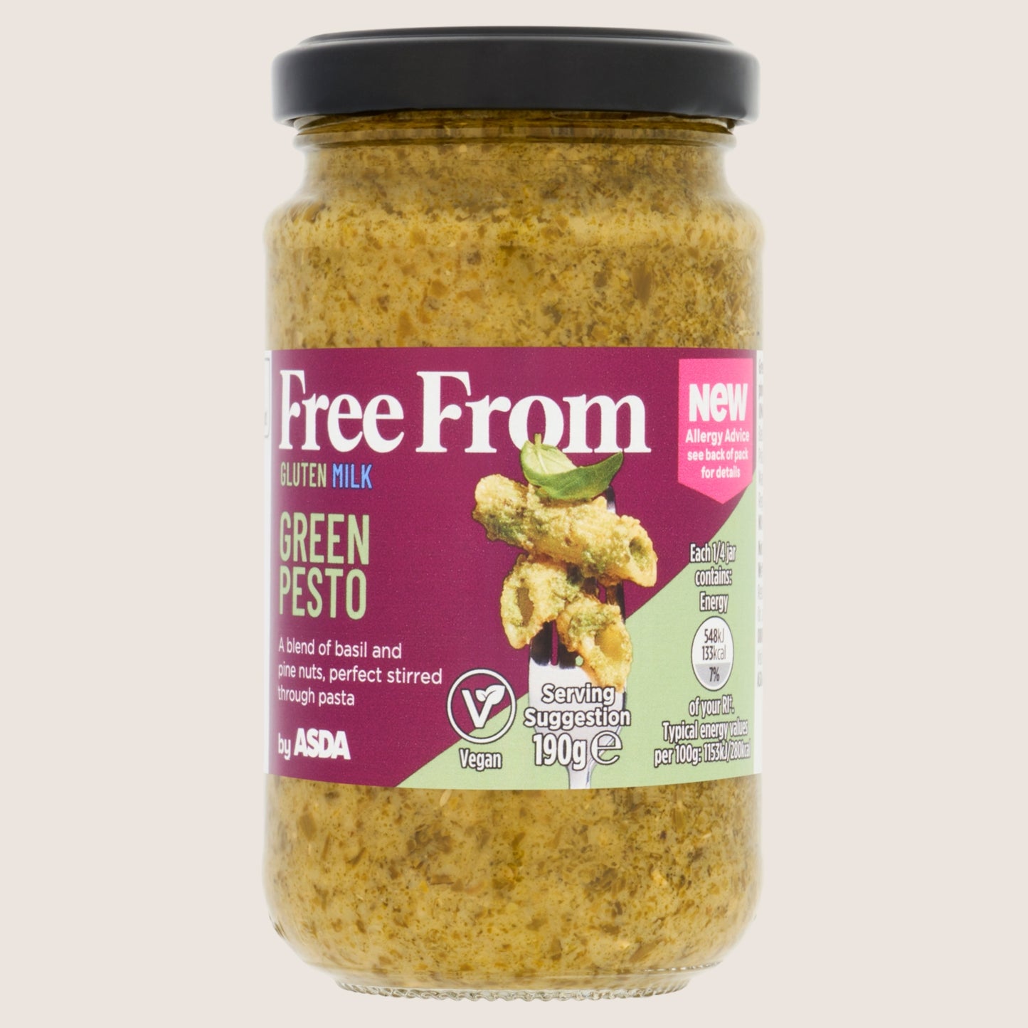 ASDA Free From Free From by Green Pesto Gluten Free 190g
