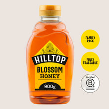 Hilltop Original Blossom Honey No Artificial Additives 900g