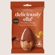 Deliciously Ella Chocolate Orange Dipped Almonds Snack Bag 27g