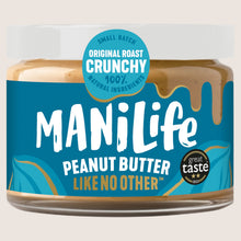 Manlife Original Roast Crunchy Peanut Butter No Added Sugar 275g