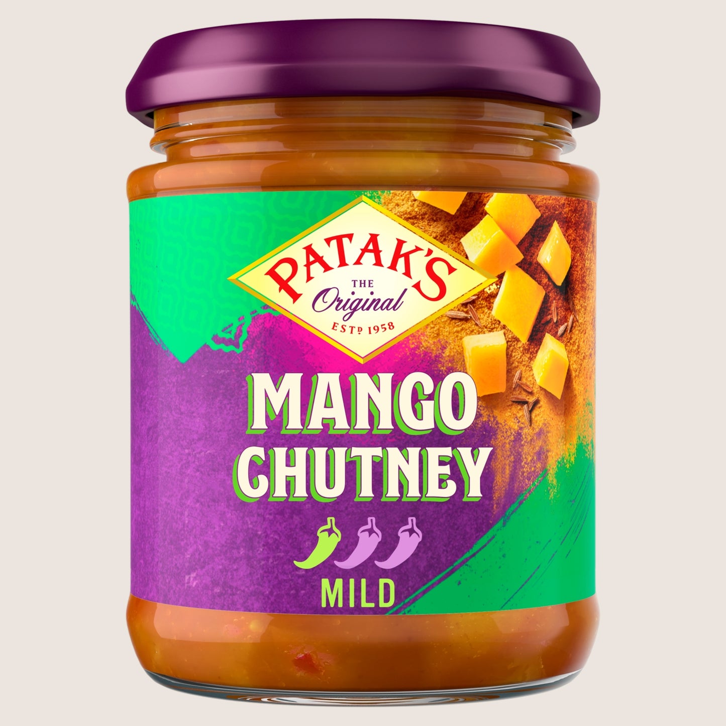 Patak's Mango Chutney Gluten Free 210g