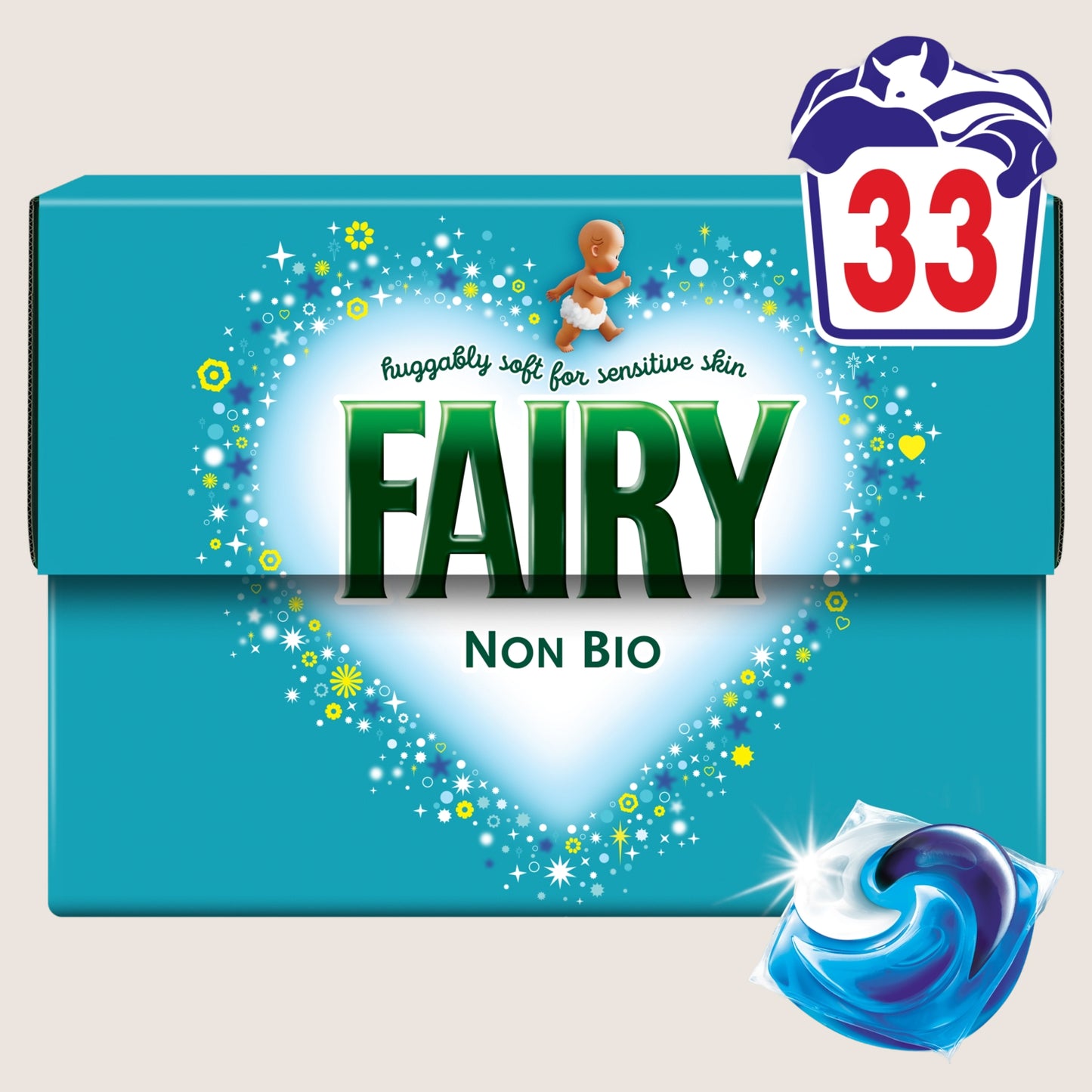Fairy Non-Bio PODS 33 Washes